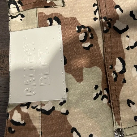Camouflage Patchwork Pants